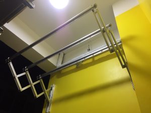 Giàn phơi xếp tường - hpstar