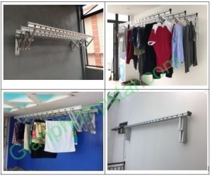 Giàn phơi xếp tường - hpstar