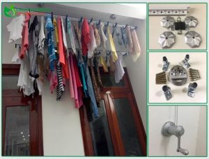 giàn phơi ròng rọc gắn trần - hpstar đà nẵng
